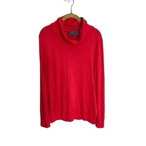 Anthropologie Sunday in Brooklyn Red Cowl Neck Sweater XS